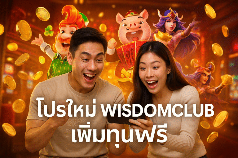โปรใหม่ WISDOMCLUB เพิ่มทุนฟรี
